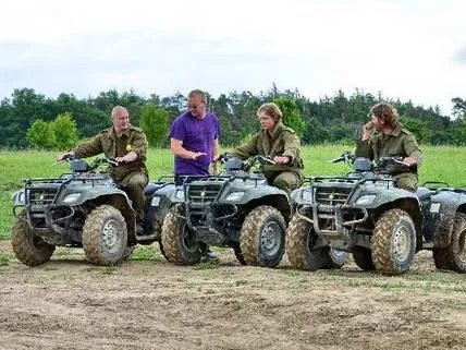 Défi de Quad VTT